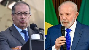 Gustavo Petro y Lula da Silva. (Crédito: Getty Images)