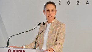 La presidenta electa de México Claudia Sheinbaum